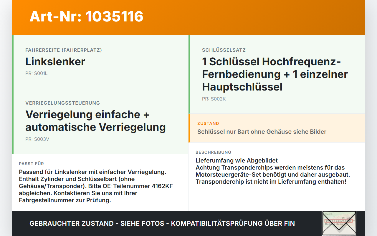 Peugeot 308 I T7 07-11 Schliesszylinder Zündschloss Schlüssel Schliessanlage Peugeot 308 I T7 07-11 30.09.2008... Vorschau 3