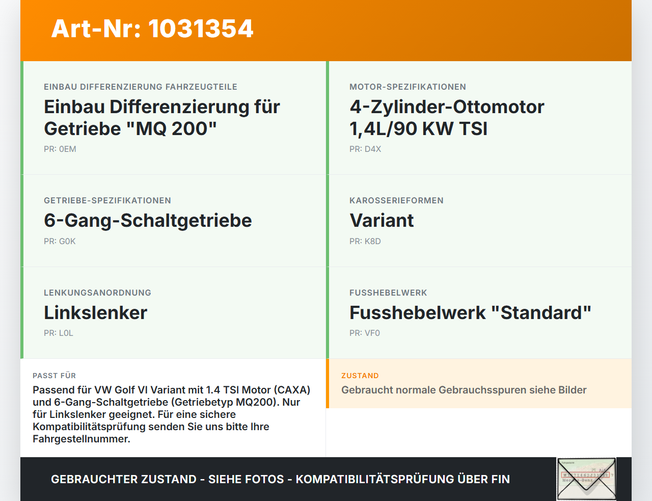 VW Golf VI 6 1K Variant 09-13 TSI 1,4 90KW Kupplungszylinder Geber Geberzylinder VW Golf VI 6 1K Variant 09-13... Vorschau 3