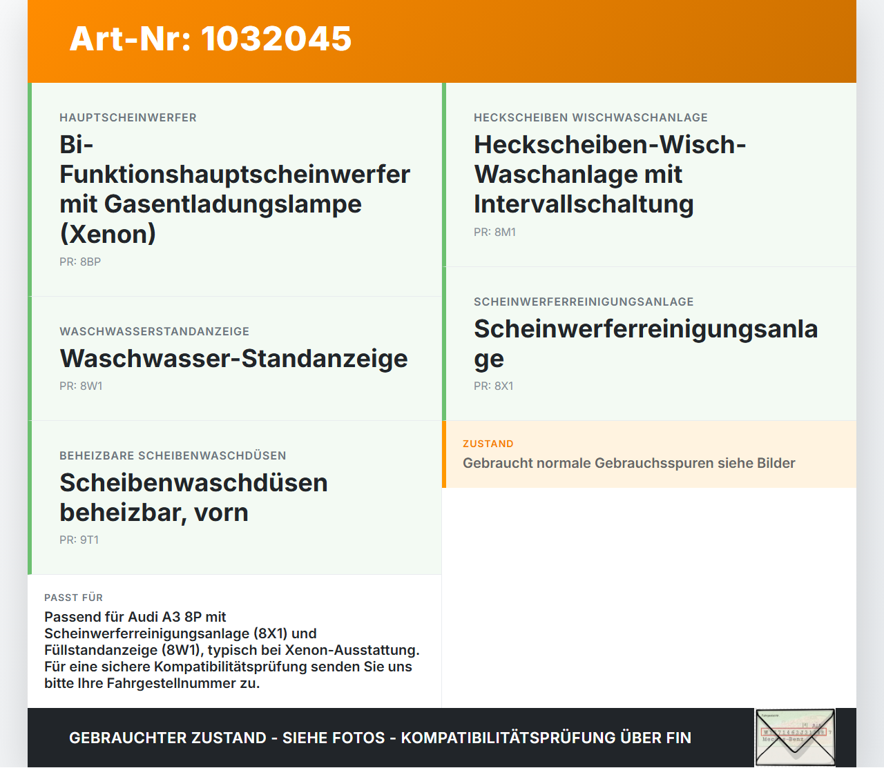Audi A3 8P 04-08 TDI 2,0 103KW Xenon Waschwasserbehälter Wasserbehälter Wischwasserbehälter Audi A3 8P 04-08... Vorschau 3