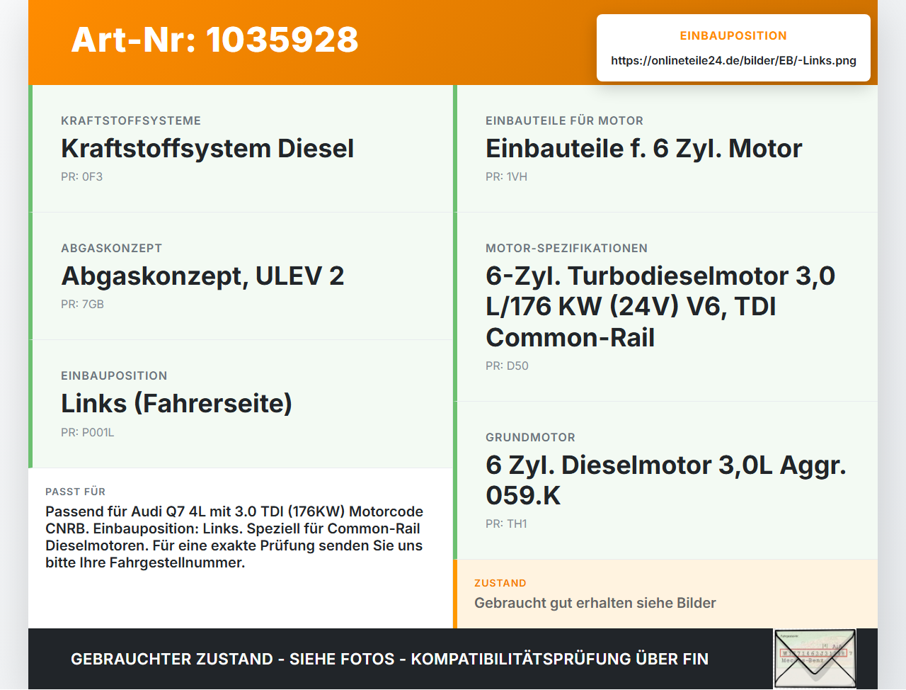 Audi Q7 4L 09-15 TDI 3,0 176KW Einspritzleiste Düsenstock für Einspritzanlage Links Audi Q7 4L 09-15 22.10.2012... Vorschau 3