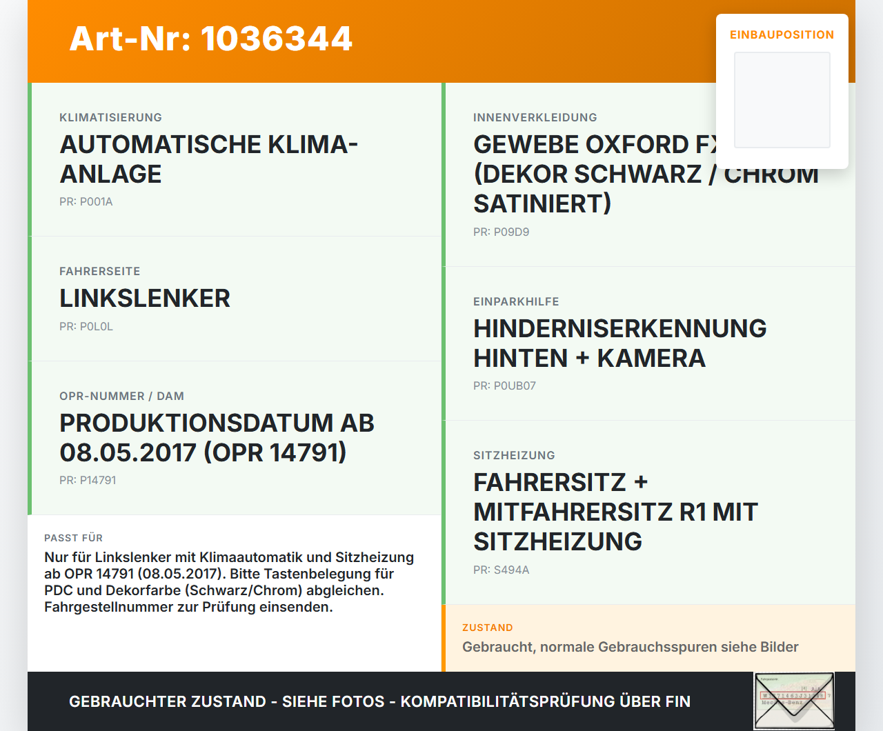 Peugeot 2008 CU 16-19 Bedienteil Bedienelement Heizung Klimabedienteil Peugeot 2008 CU 16-19 30.08.2017 9819570680... Vorschau 3