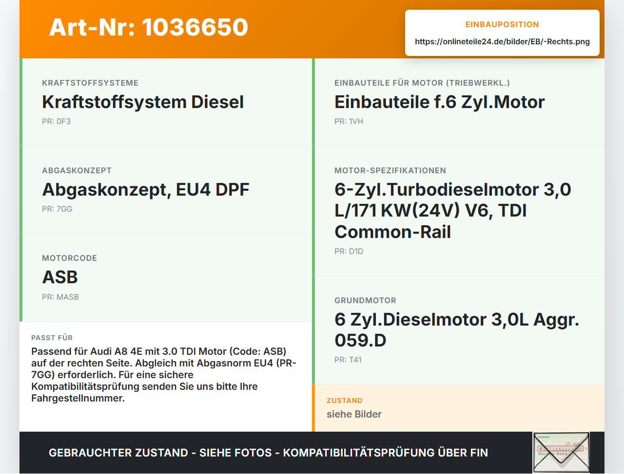 Audi A8 4E 05-08 TDI 3,0 155KW ASB Ansaugbrücke Ansaugkrümmer m. Drallklappen Rechts Audi A8 4E 05-08 17.05.2006... Vorschau 3