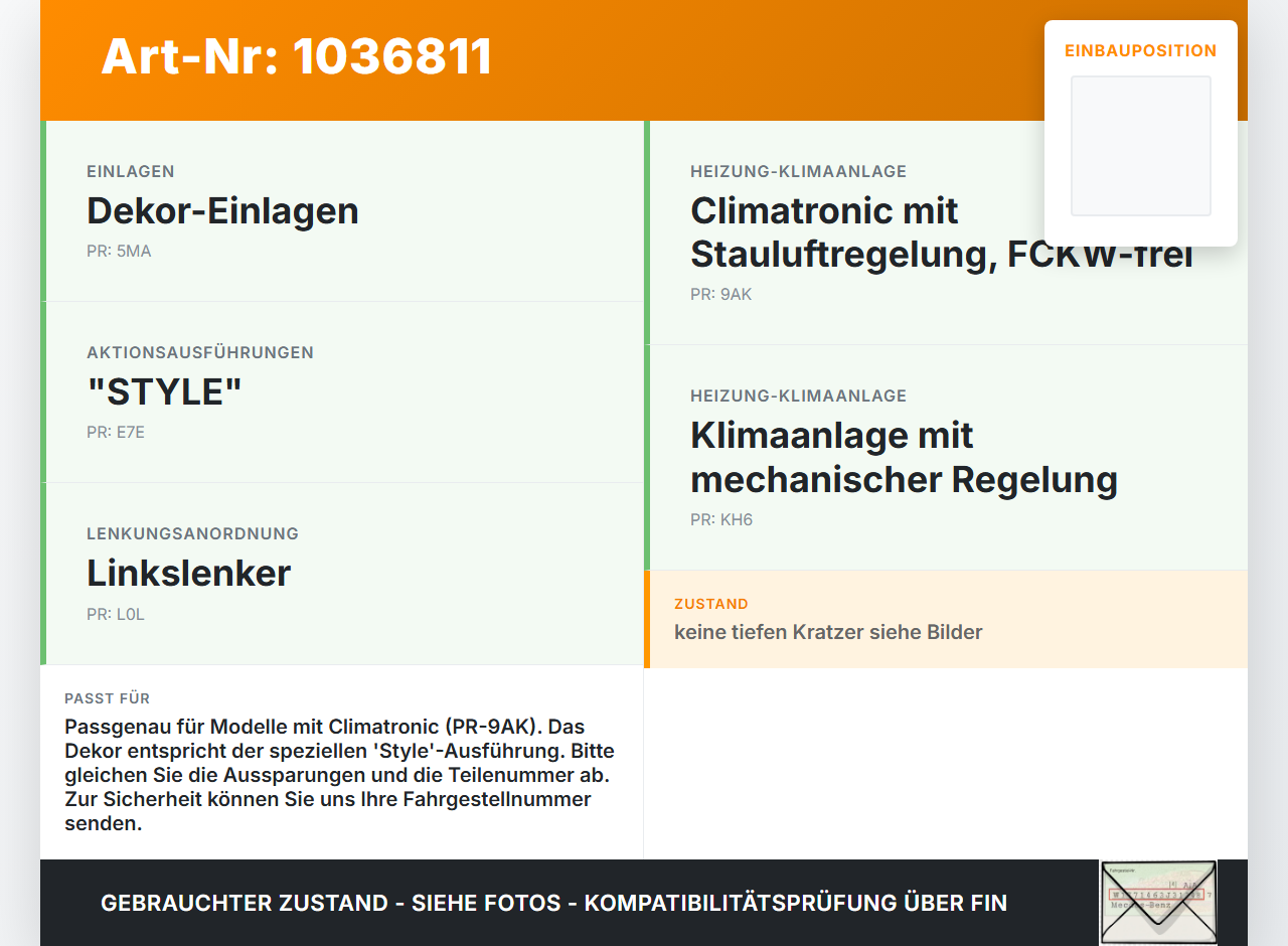 VW Golf VI 5K 08-12 Blende Einbaurahmen für Klimabedienteil VW Golf VI 5K 08-12 26.01.2012 5K0858069P 5K0858069... Vorschau 3