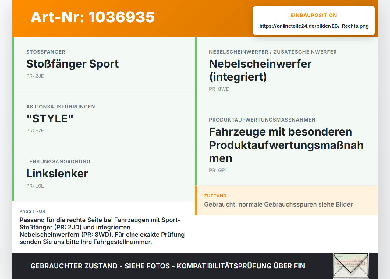 VW Golf VI 5K 08-12 Frontblende Rahmen für Nebelscheinwerfer Rechts VW Golf VI 5K 08-12 26.01.2012 5K0853666 gebraucht Vorschau 3
