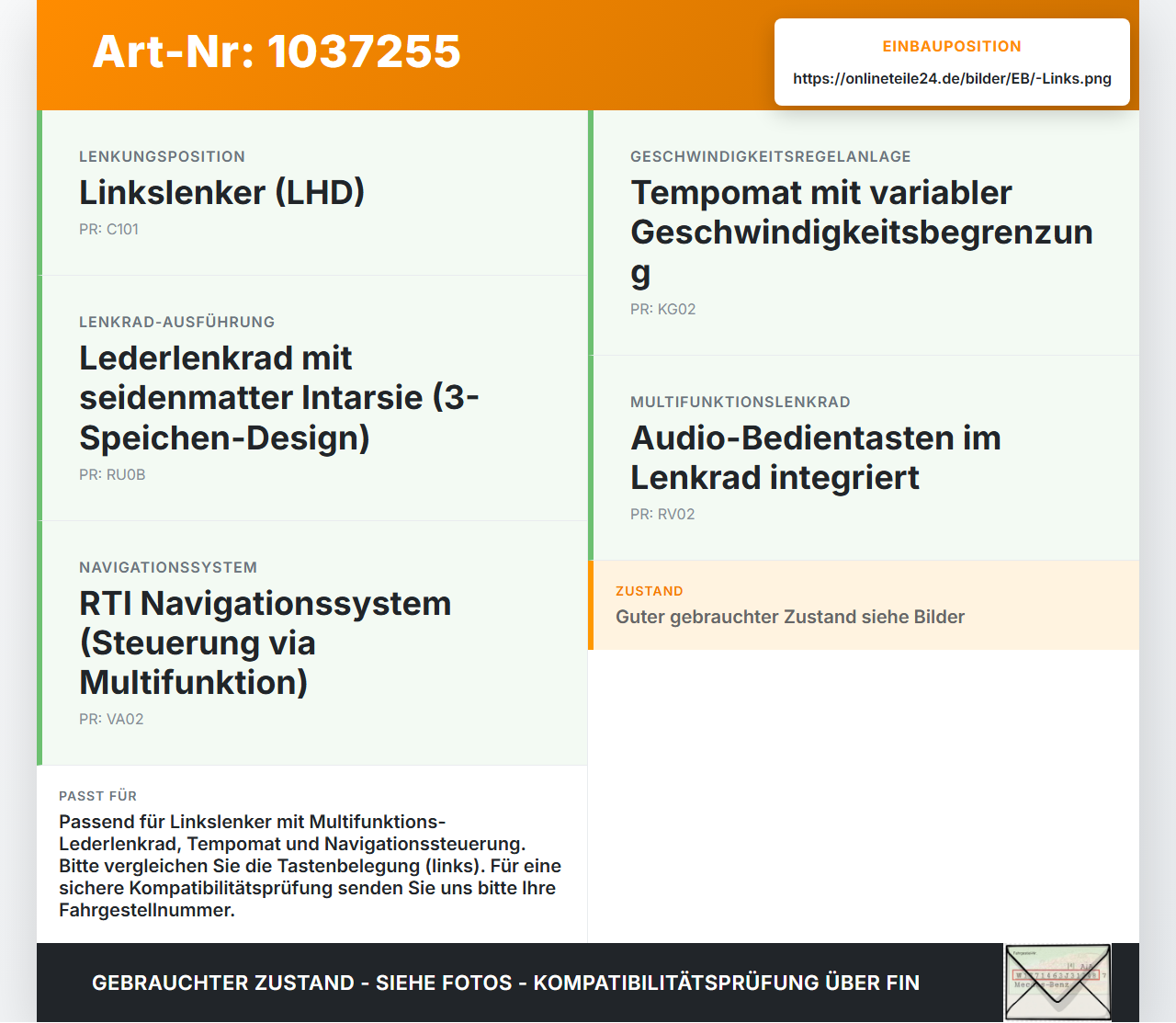 Volvo V60 D4 10-13 Lenkradschalter Multifunktionstasten Schalter für Lenkrad Links Volvo V60 D4 10-13 24.03.2011... Vorschau 3
