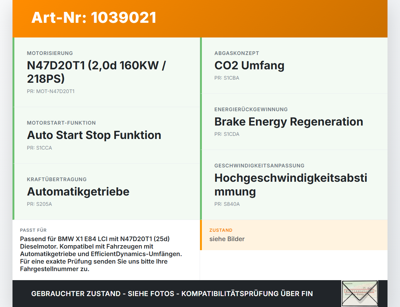 BMW X1 E84 LCI 12-15 2,0d 160KW Druckwandler Magnetventil Unterdruckventil BMW X1 E84 LCI 12-15 29.10.2012... Vorschau 3