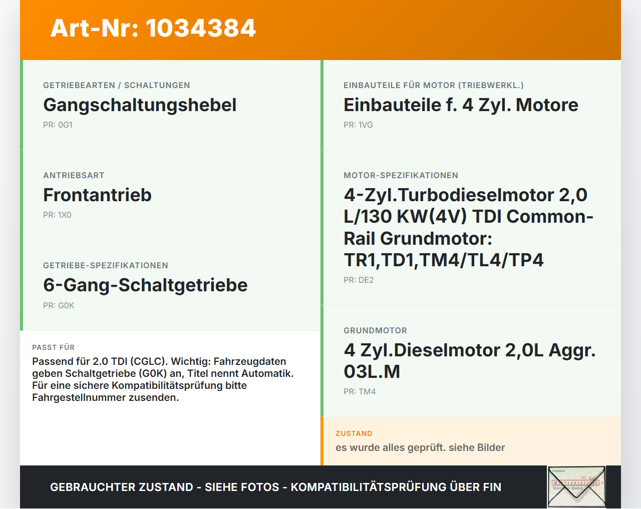 Audi A6 4G 11-14 TDI 2,0 130KW Schwungscheibe Schwungrad Zahnkranz Automatik Audi A6 4G 11-14 02.07.2013 gebraucht Vorschau 3