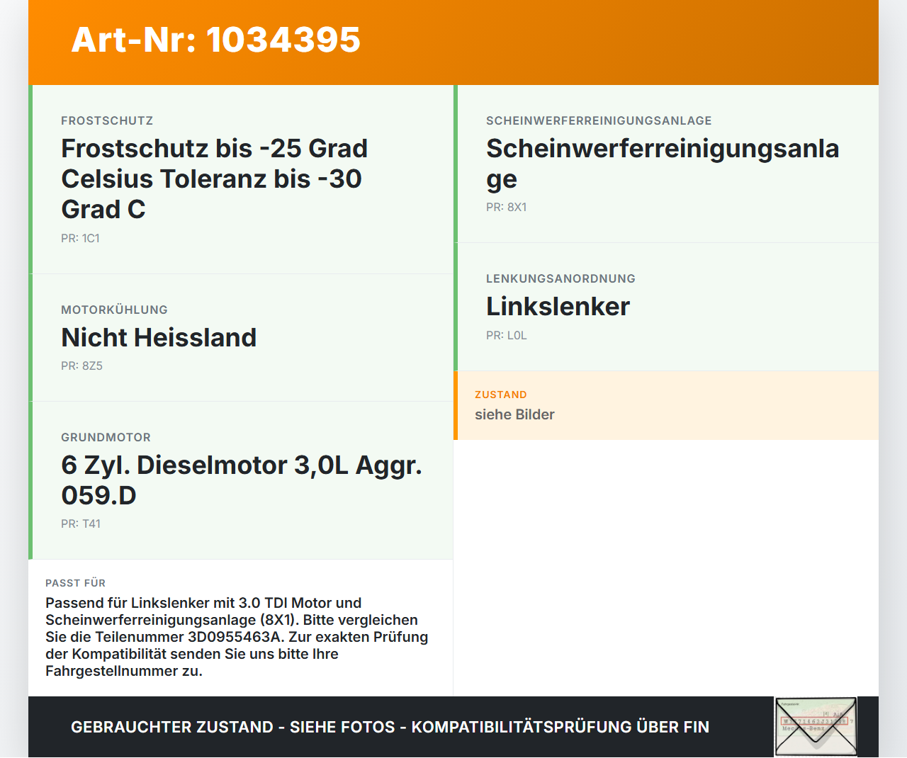 VW Phaeton 3D 10-16 TDI 3,0 176KW Waschwasser Einfüllstutzen VW Phaeton 3D 10-16 15.12.2011 3D0955463G 3D0955463A... Vorschau 3