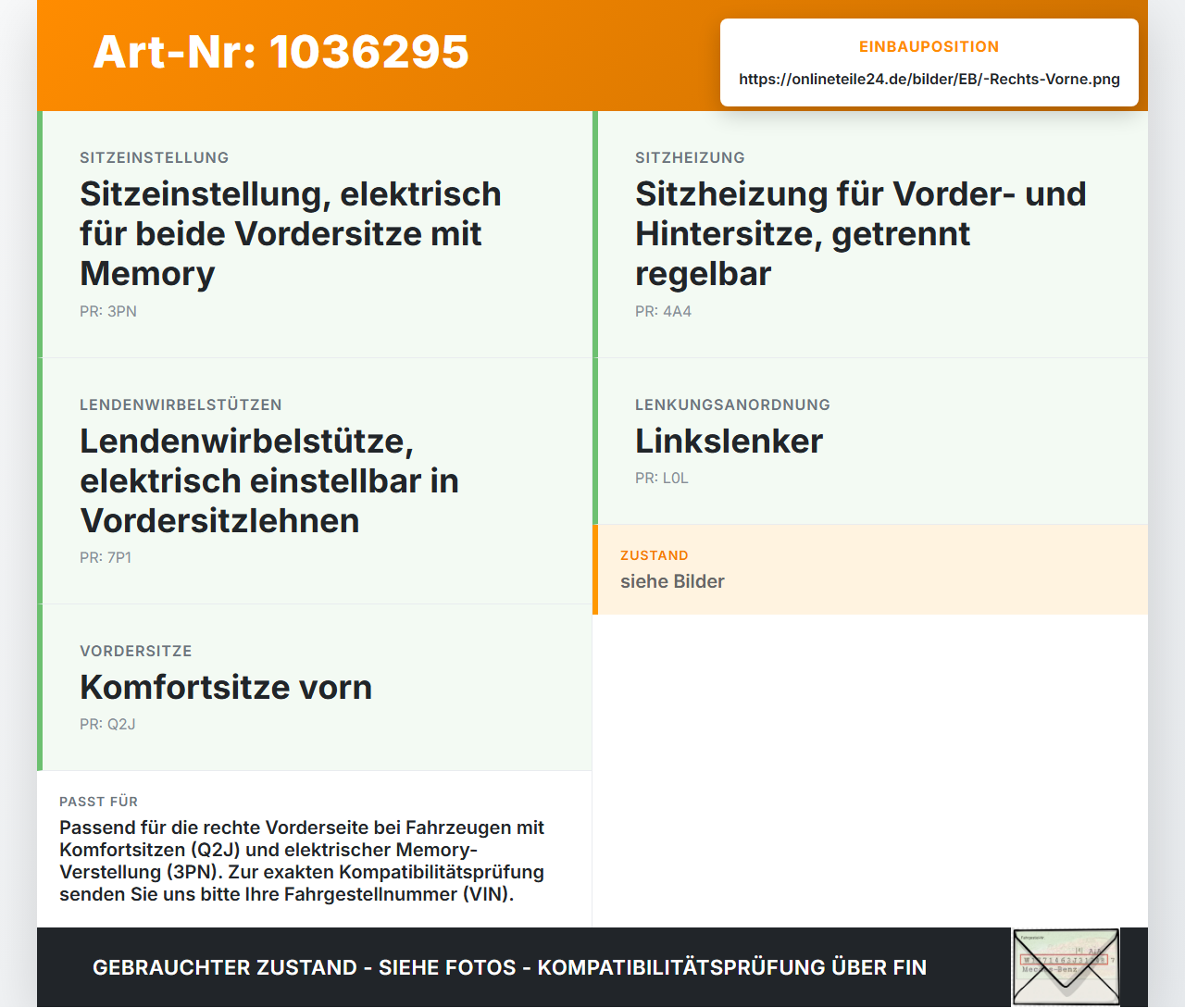 Audi A8 4E 05-08 Relais Stellmotor Sitzverstellung Rechts Vorne Audi A8 4E 05-08 17.05.2006 4E0881304F 0130002530... Vorschau 3