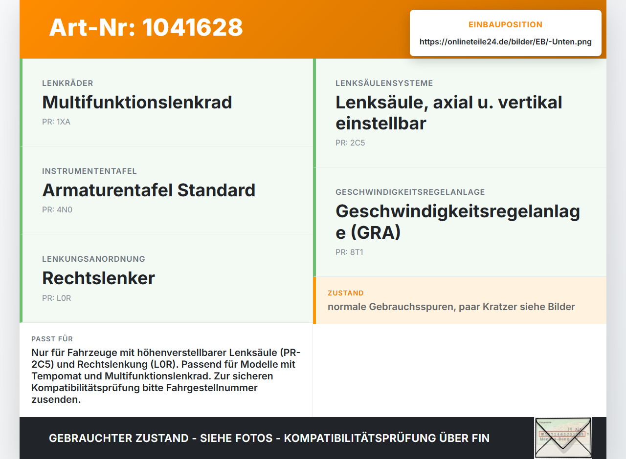 VW Crafter 2E 35 11-16 Verkleidung Abdeckung Unten für Lenksäule VW Crafter 2E 35 11-16 07.10.2016 2E0857927A gebraucht Vorschau 3