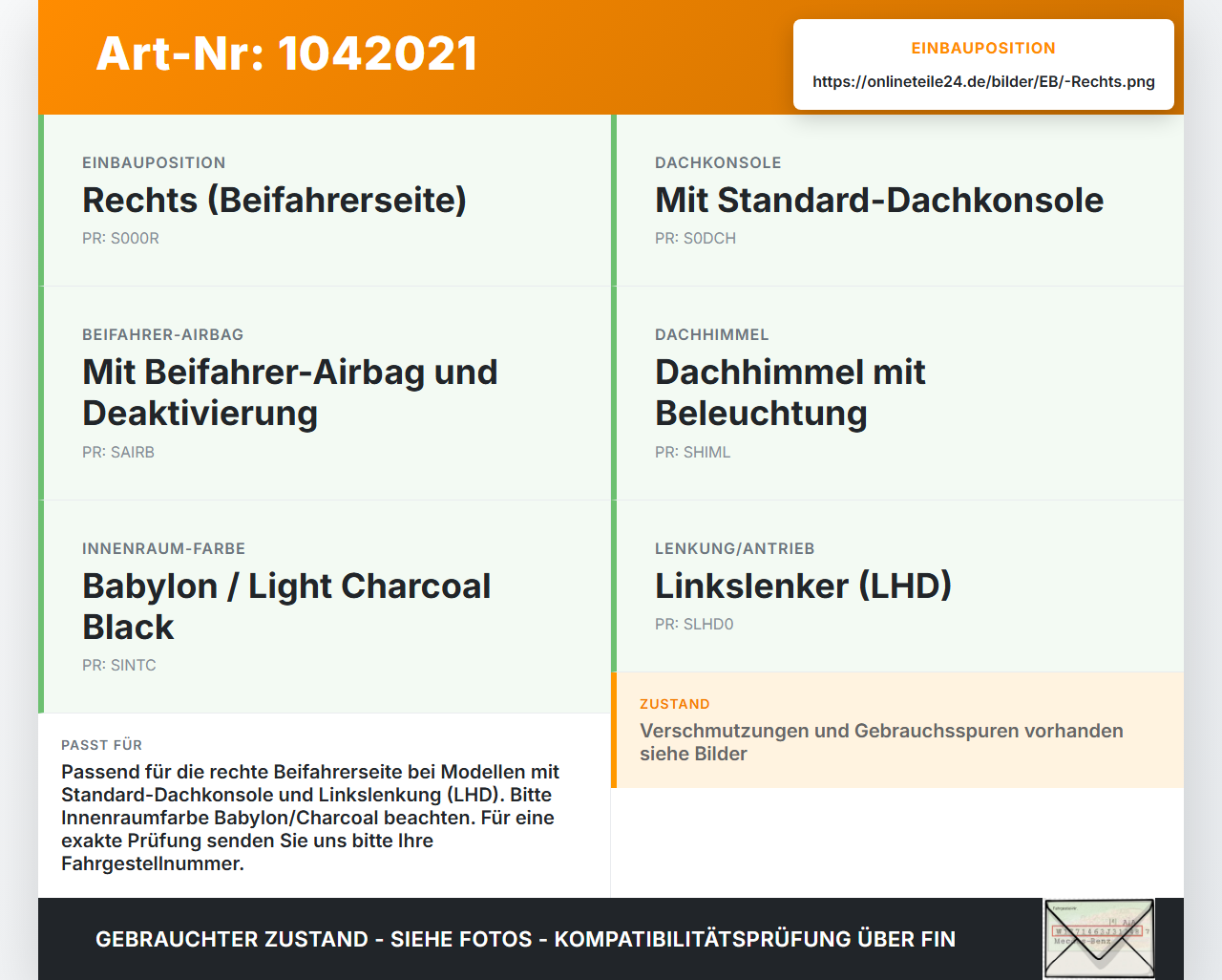 Ford Transit Courier 14-18 Sonnenblende Rechts für Beifahrer Ford Transit Courier 14-18 04.07.2014... Vorschau 3