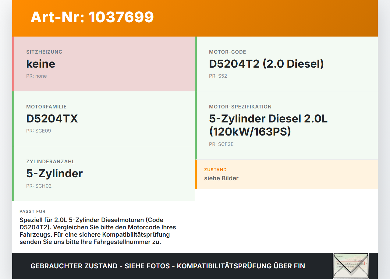 Volvo V60 D4 10-13 2,0d 120KW D5204T2 Nockenwellensensor Impulsgeber Nockenwelle Volvo V60 D4 10-13 24.03.2011... Vorschau 3