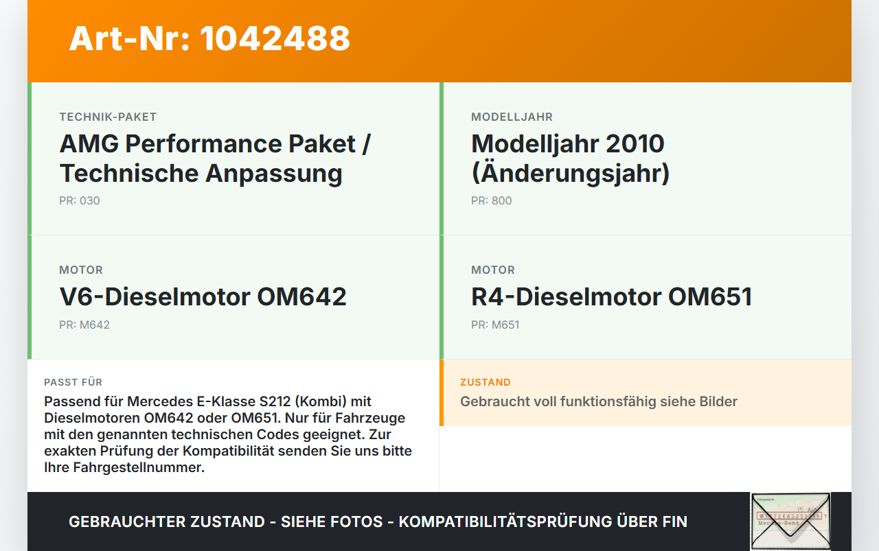 Mercedes S212 E350d 13-16 CDI 3,0 170KW Kraftstoffpumpe Kraftstoff Förderpumpe Tankgeber Mercedes S212 E350d 13-16... Vorschau 3