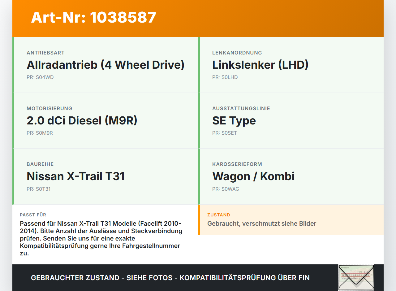 Nissan X-Trail T31 10-14 Waschwasserpumpe Wischwasserpumpe Waschpumpe Vo. Nissan X-Trail T31 10-14 21.09.2011... Vorschau 3