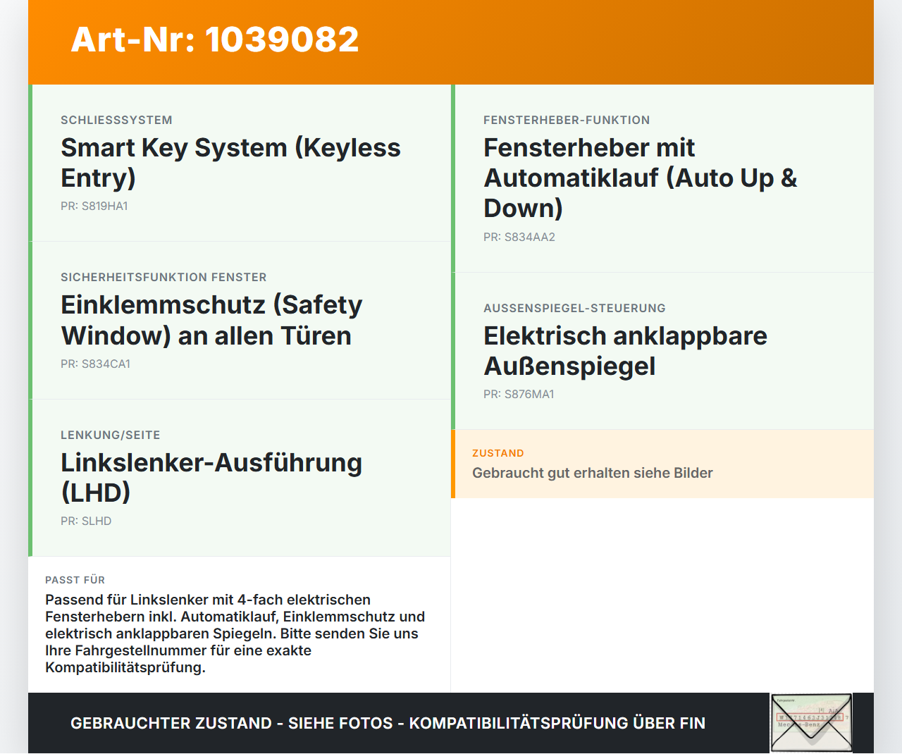 KIA Carens RP IV 13-19 Steuergerät Tür Fensterheber Modul KIA Carens RP IV 13-19 29.08.2014 20140113 gebraucht Vorschau 3
