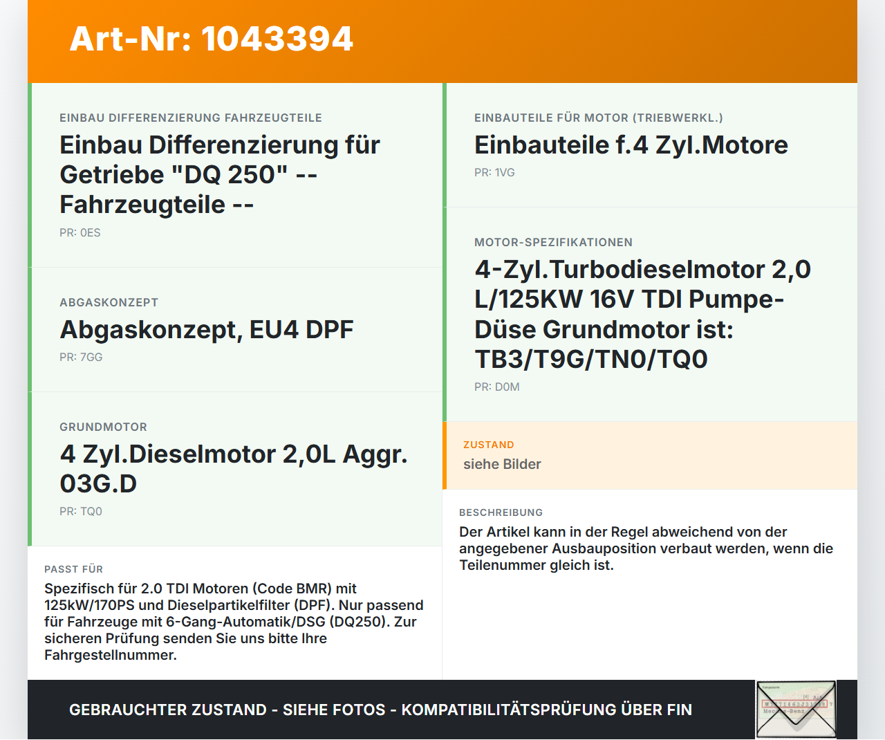 VW Passat 3C B6 05-10 TDI 2,0 125KW Ansaugrohr Ladeluftschlauch Luftschlauch Pos.1 VW Passat 3C B6 05-10 07.12.2006... Vorschau 3