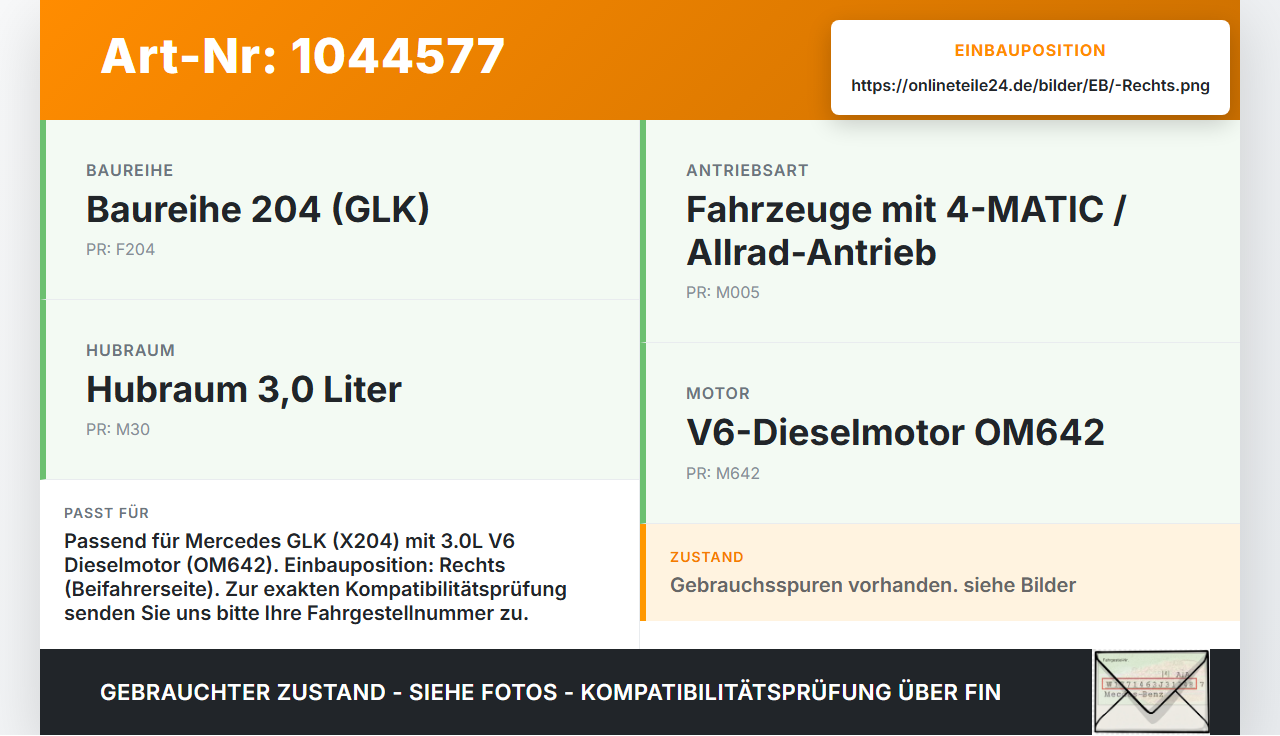 Mercedes X204 08-12 3.0 165KW Hochdruck Verteiler Verteilerrohr Rechts Mercedes X204 08-12 04.12.2009 A6420702595... Vorschau 3