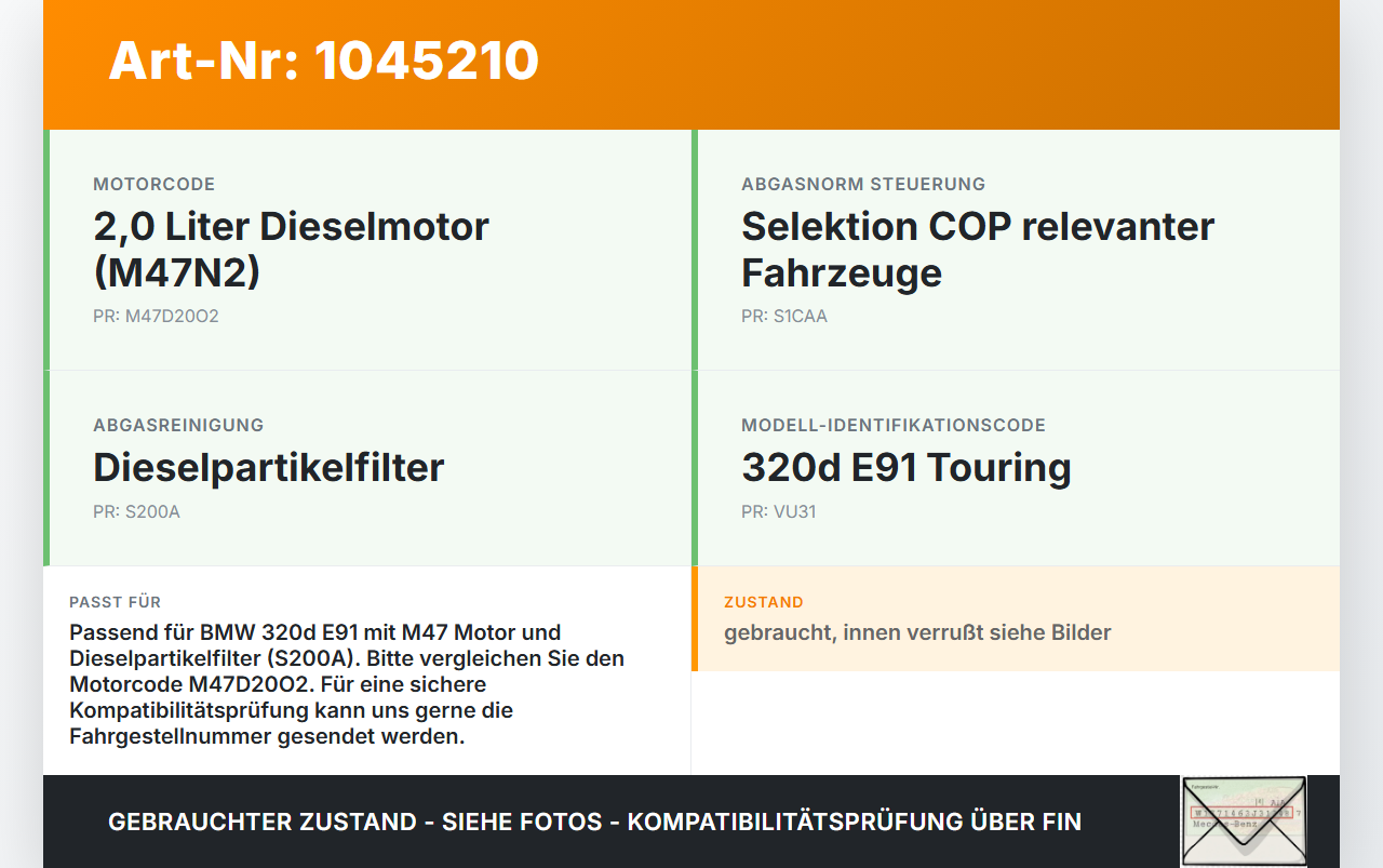 BMW E91 3er 320d 05-08 2,0d 120KW M47D20O2 204D4 Ansaugbrücke Ansaugkrümmer BMW E91 3er 320d 05-08 02.02.2007... Vorschau 3
