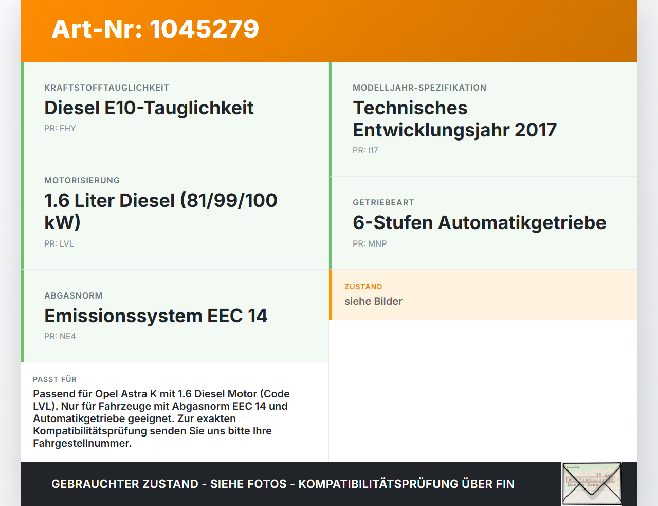 Opel Astra K B16 15-19 CDTI 1,6 81KW LVL B16DTH HVH Abgasrückführventil EGR AGR Ventil Opel Astra K B16 15-19... Vorschau 3