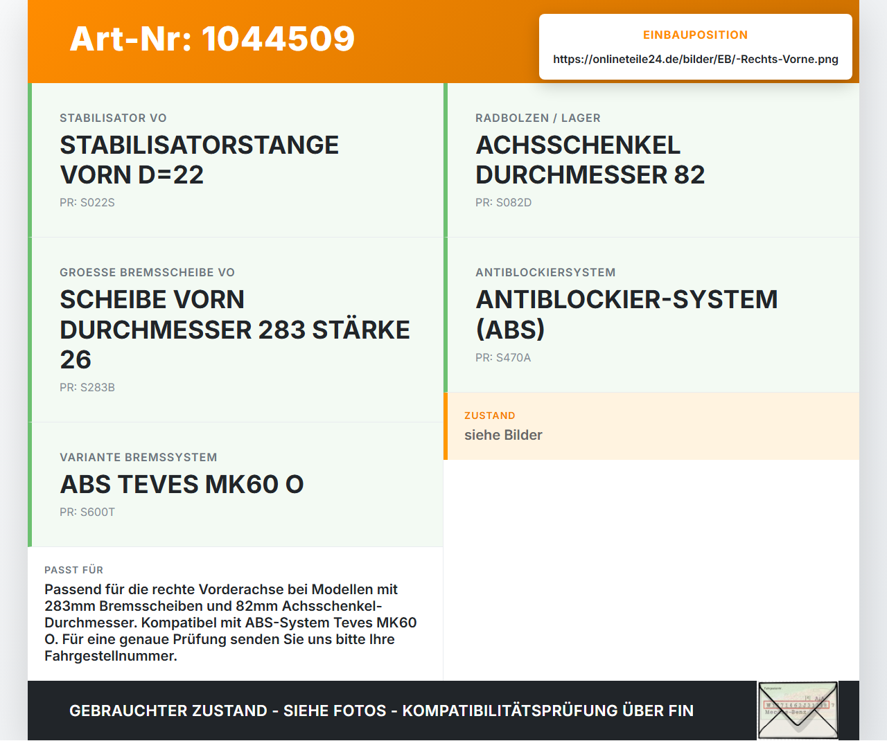 Peugeot 207 CC 07-09 HDi 1,6 80KW Achsschenkel Radnabe mit ABS Rechts Vorne Peugeot 207 CC 07-09 30.09.2008 364790... Vorschau 3