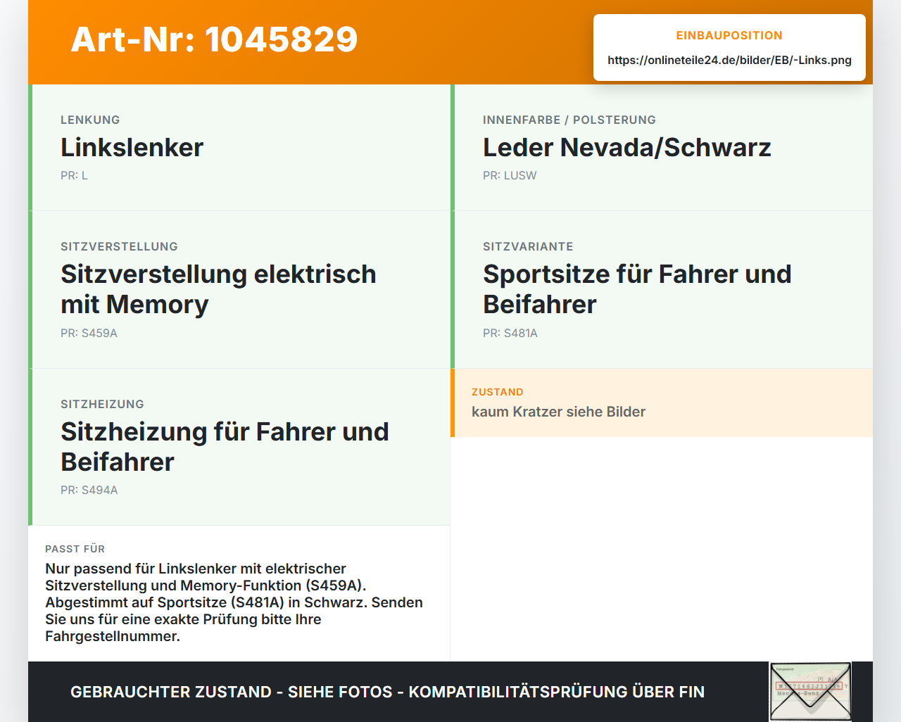 BMW X5 35d E70 06-10 Schalter Links für Sitzverstellung Memory BMW X5 35d E70 06-10 16.06.2009 9265267 61319265267... Vorschau 3