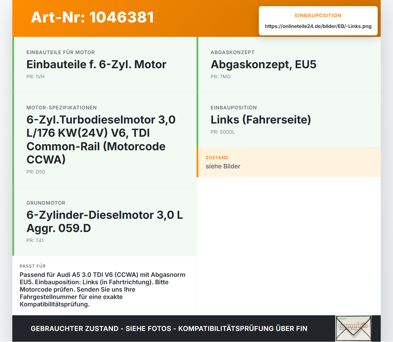 Audi A5 8F Cabrio 09-12 TDI 3,0 176KW CCWA Ansaugbrücke Ansaugkrümmer m. Drallklappen Links Audi A5 8F Cabrio 09-12... Vorschau 3