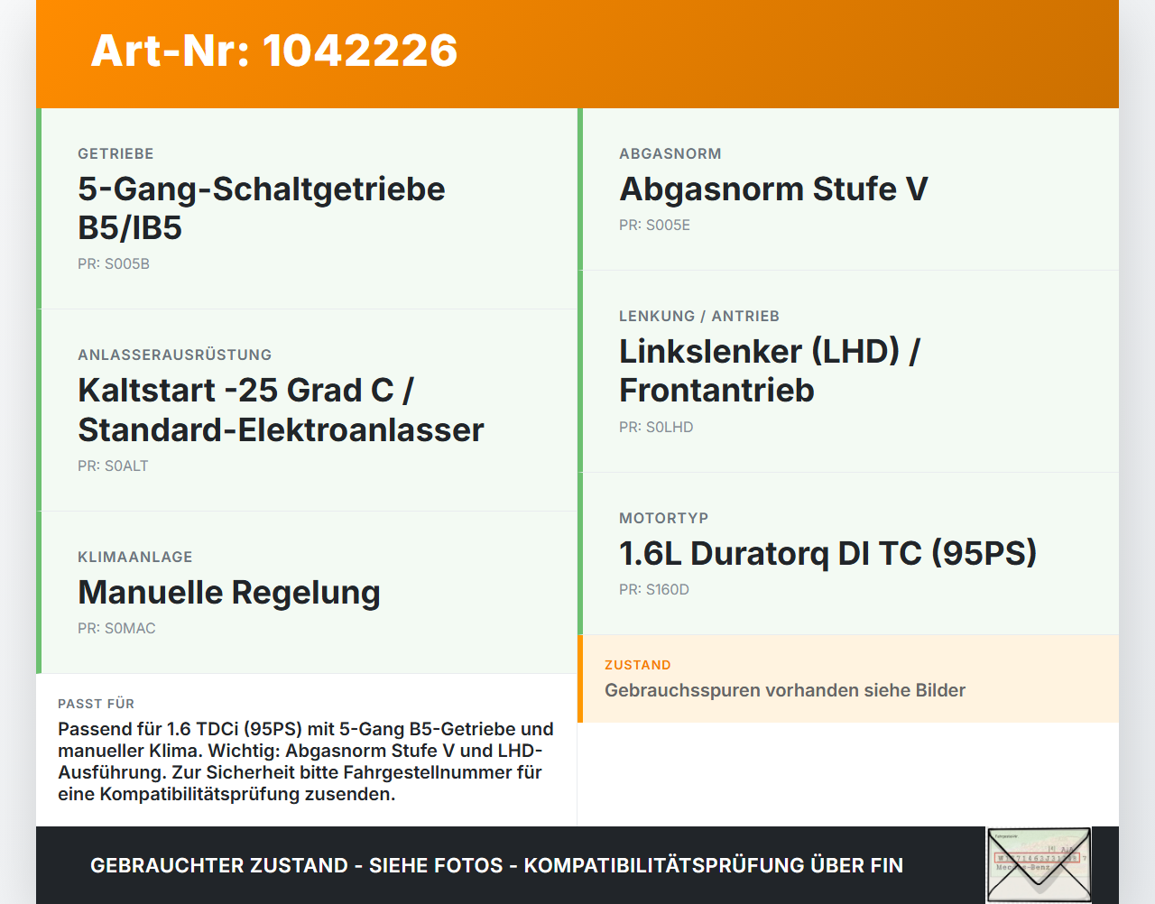 Ford Transit Courier 14-18 TDCi 1,6 70KW Kabelbaum Motorkabelbaum Leitungssatz Ford Transit Courier 14-18... Vorschau 3