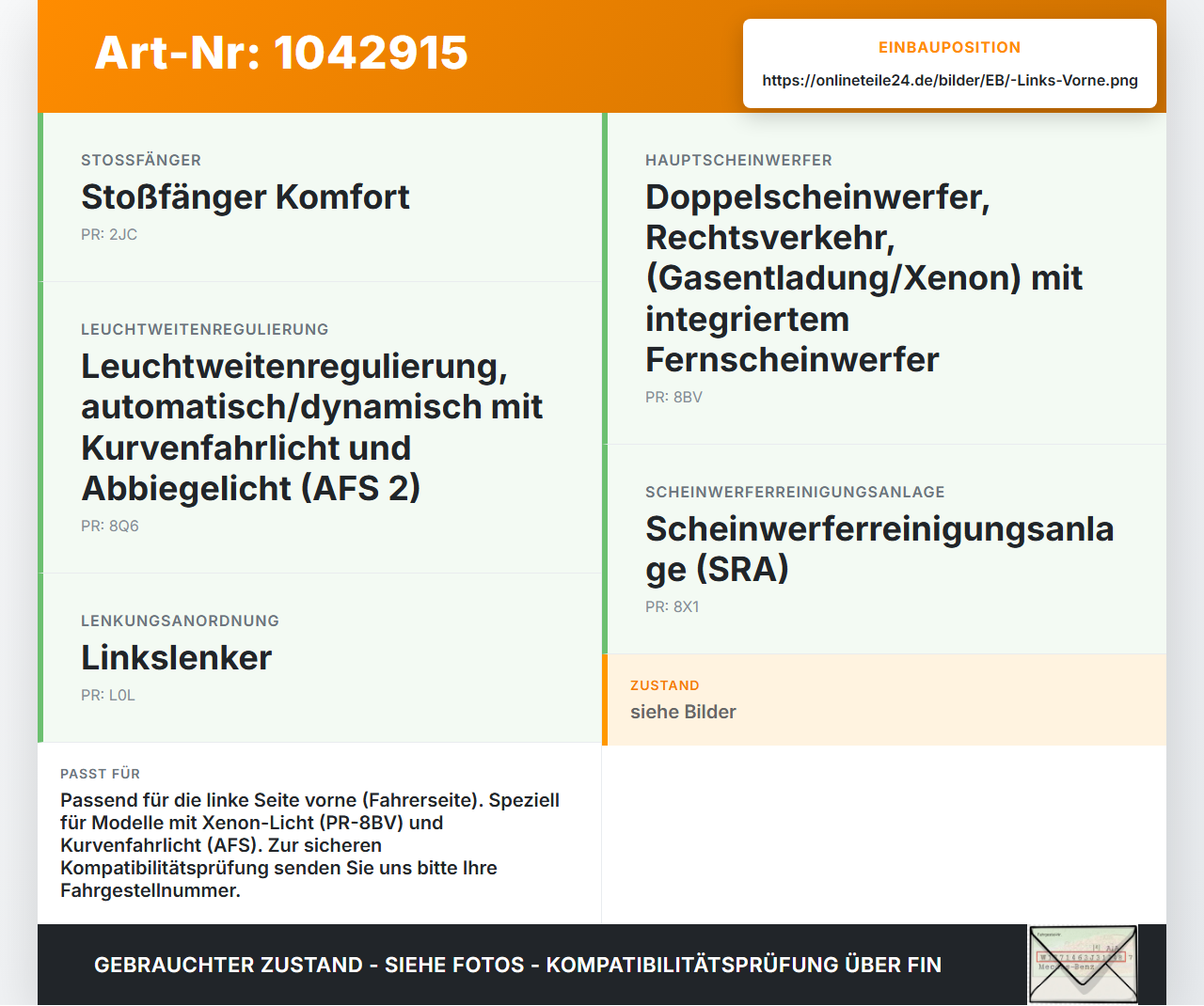 VW Passat 3C B6 05-10 Kombi Halter Träger Aufnahme Führung Scheinwerfer Links Vorne VW Passat 3C B6 05-10... Vorschau 3