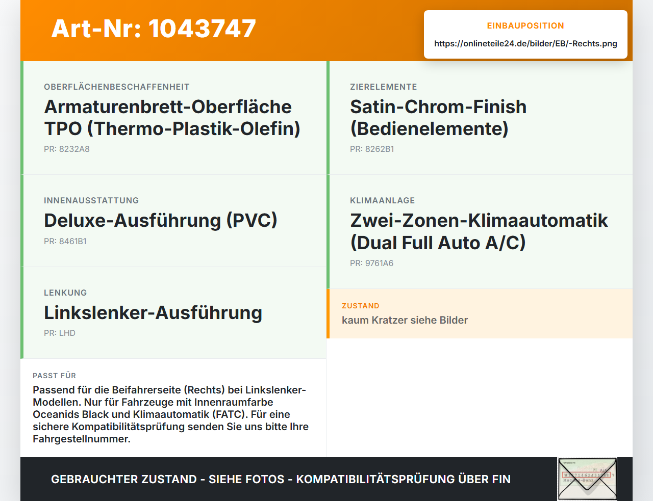 Hyundai I30 PD 20-25 Luftdusche Luftdüse Rechts Hyundai I30 PD 20-25 03.11.2017 gebraucht Vorschau 3