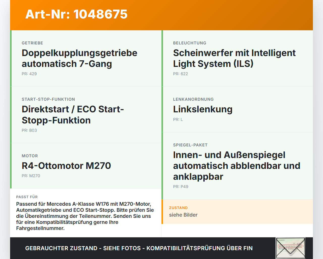 Mercedes W176 A200 12-15 1,6 115KW Sicherungskasten Zentralelektrik Mercedes W176 A200 12-15 05.11.2012 A2469060093... Vorschau 3