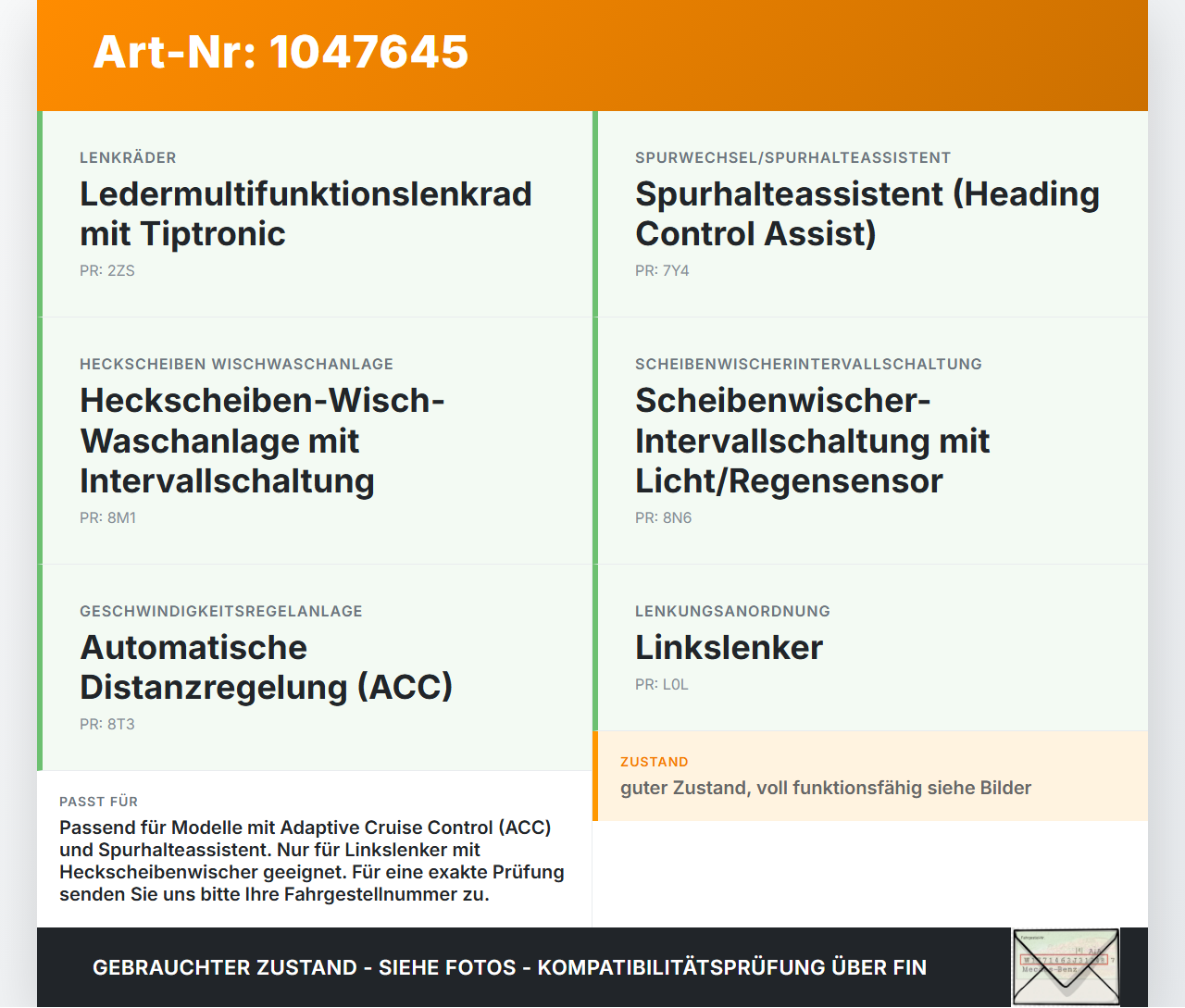 Skoda Octavia VRS III 5E 12-16 Lenkstockschalter Blinker Wischer Kombischalter Skoda Octavia VRS III 5E 12-16... Vorschau 3