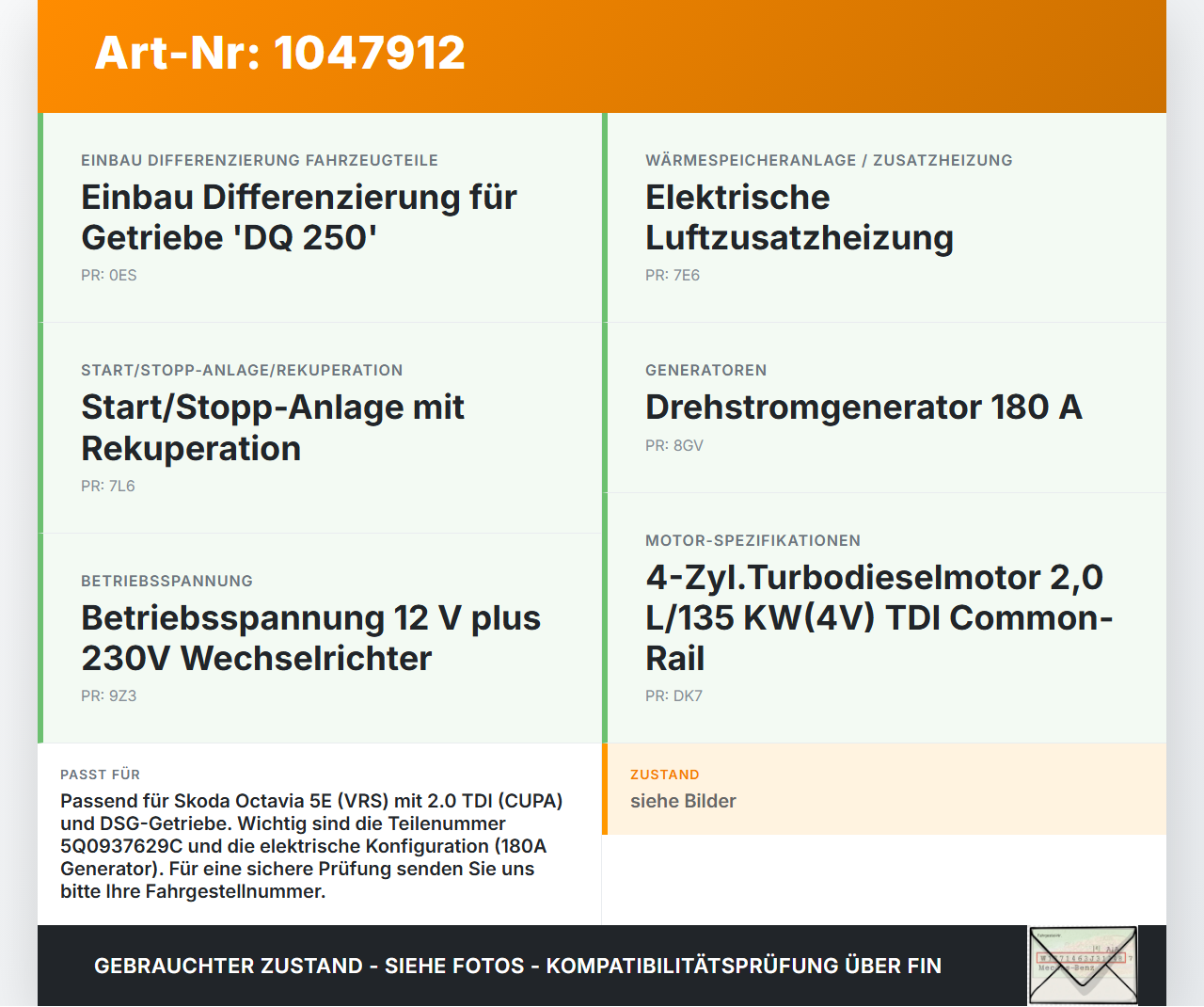 Skoda Octavia VRS III 5E 12-16 Relais Brücke Sicherung Skoda Octavia VRS III 5E 12-16 18.12.2014 5Q0937629C gebraucht Vorschau 3