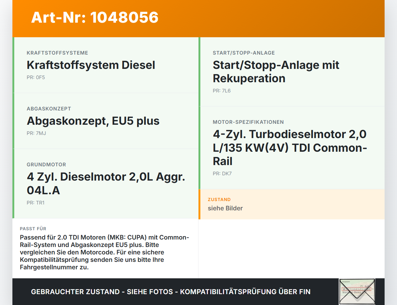Skoda Octavia VRS III 5E 12-16 TDI 2,0 110KW Railsensor Drucksensor Kraftstoffrail Sensor Skoda Octavia VRS III 5E... Vorschau 3