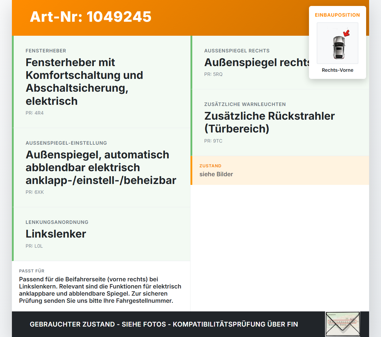 Skoda Octavia III 5E 12-17 Steuergerät SG Türsteuergerät Rechts Vorne Skoda Octavia III 5E 12-17 04.12.2018... Vorschau 3