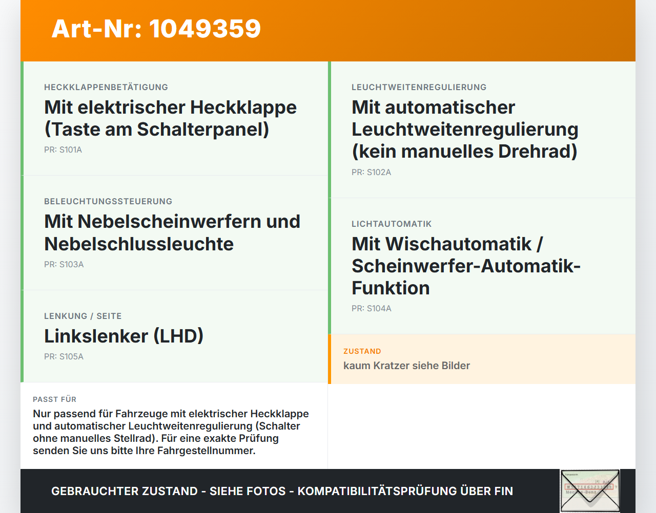 Ford S-Max II CK 15-19 Lichtschalter Schalter Ford S-Max II CK 15-19 19.12.2015 E1GT-13D061-ED3JA6 E1GT-13D061-EBW... Vorschau 3