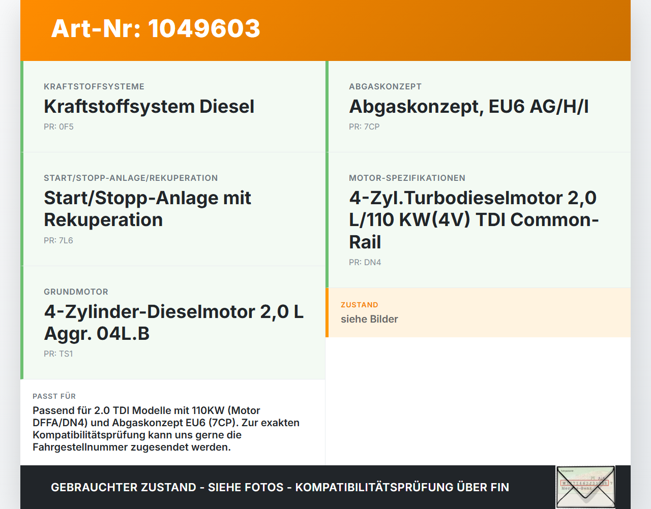 Skoda Octavia III 5E 12-17 TDI 2,0 110KW Sensor Differenzdrucksensor Skoda Octavia III 5E 12-17 04.12.2018... Vorschau 3