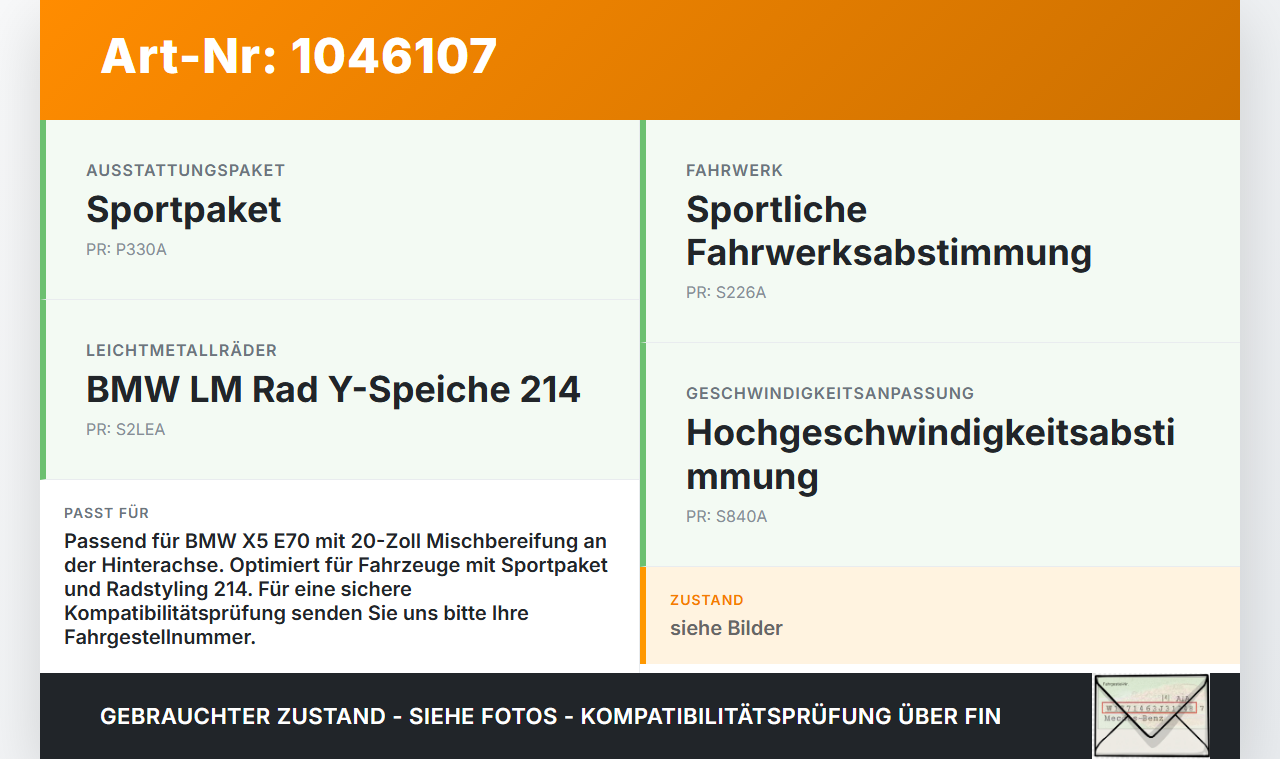 BMW X5 35d E70 06-10 2 x Reifen Sommerreifen Linglong 315/35R20 110 Y BMW X5 35d E70 06-10 16.06.2009 gebraucht Vorschau 3