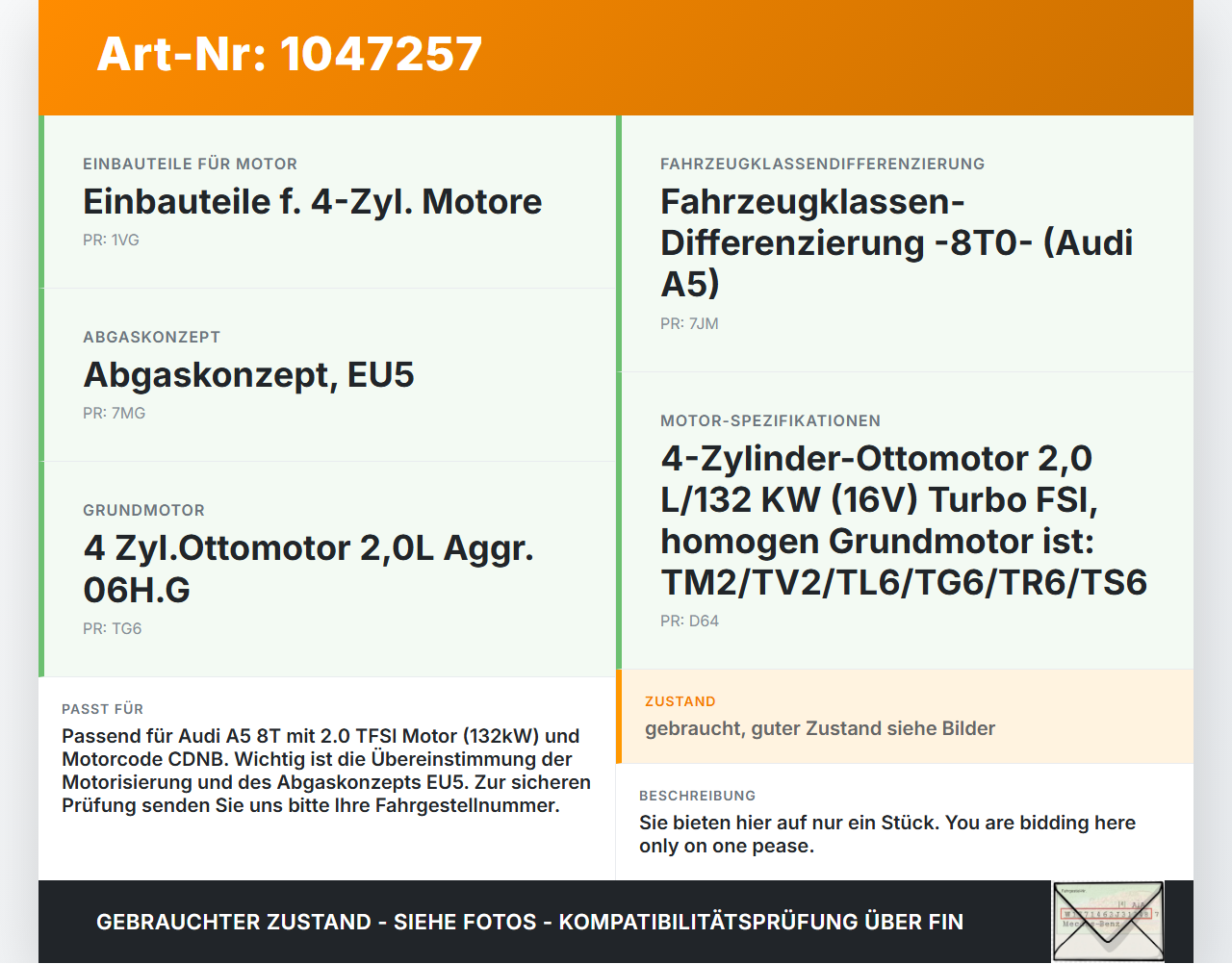 Audi A5 8T S-Line 07-12 2,0 132KW Magnetventil Ladedruckregelventil Audi A5 8T S-Line 07-12 24.06.2009 037906283C... Vorschau 3