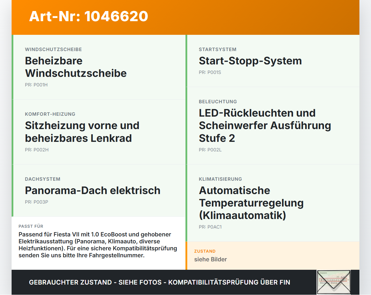 Ford Fiesta VII 17-21 EcoBoost 1.0 74KW Sicherungskasten Zentralelektrik Ford Fiesta VII 17-21 12.07.2017 A13397842... Vorschau 3
