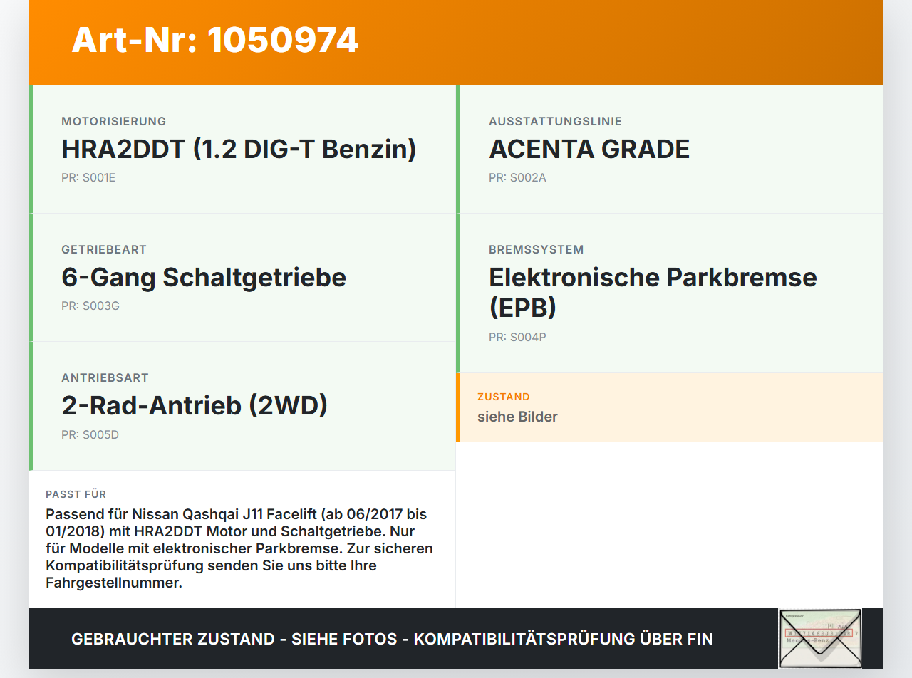 Nissan Qashqai II J11 17-21 Steuergerät ECU Modul Handbremssteuergerät SG Nissan Qashqai II J11 17-21 01.06.2017... Vorschau 3