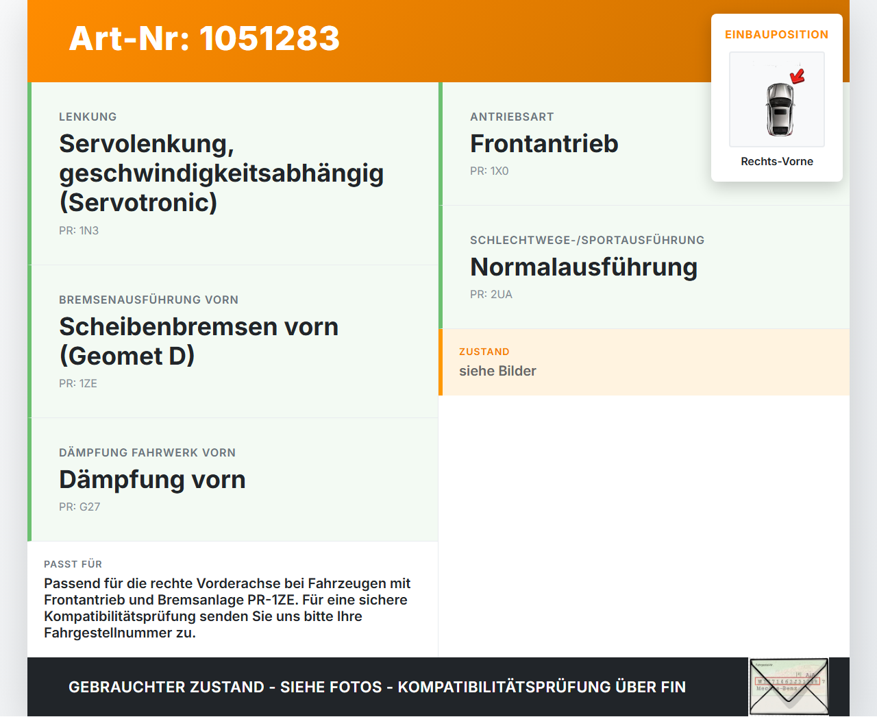 Audi A3 8P 08-13 TFSI 1,8 118KW Achsschenkel Radnabe mit ABS Rechts Vorne Audi A3 8P 08-13 13.05.2008 1K0407256AA... Vorschau 3