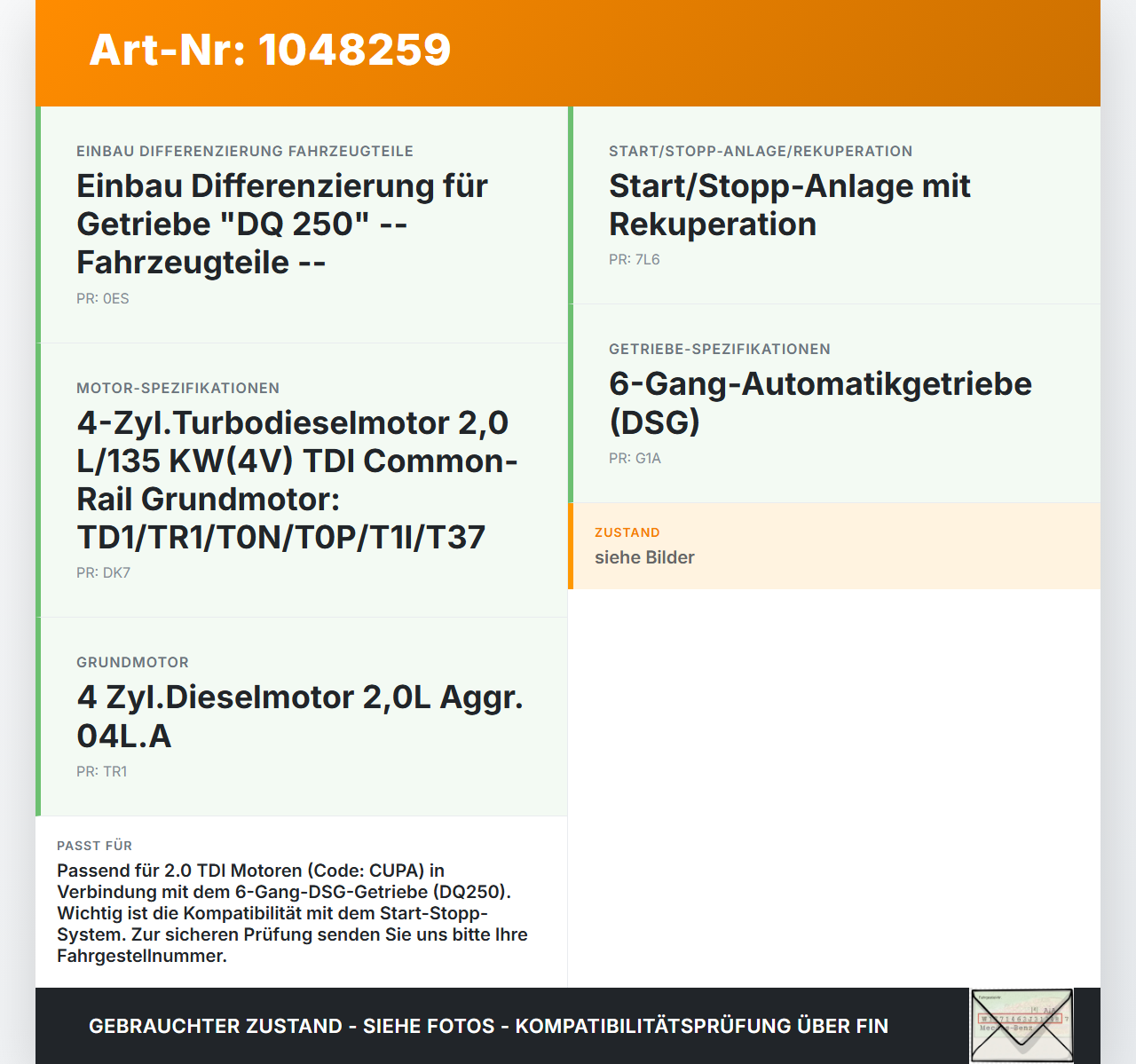 Skoda Octavia VRS III 5E 12-16 TDI 2,0 110KW CUPA Schwungscheibe Schwungrad Skoda Octavia VRS III 5E 12-16... Vorschau 3