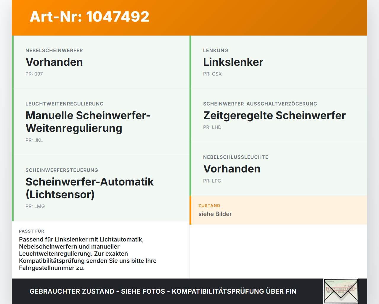 Fiat Freemont 11-16 Lichtschalter Schalter Fiat Freemont 11-16 05.01.2012  3000075 gebraucht Vorschau 3