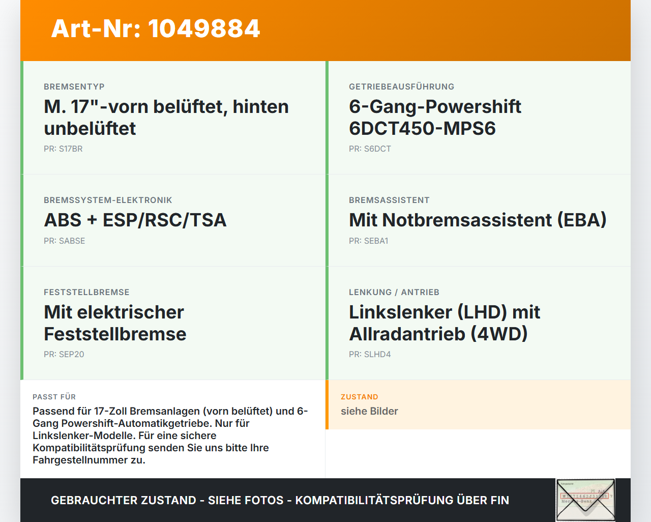 Ford S-Max II CK 15-19 Hauptbremszylinder Bremszylinder Ford S-Max II CK 15-19 19.12.2015 E1GC-2004-LCD 2649185... Vorschau 3