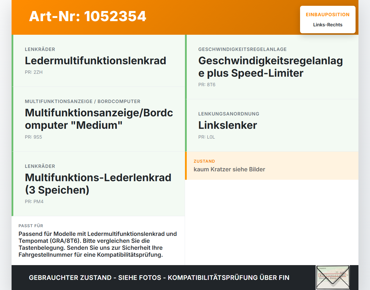 VW Touran II 5T 15-24 Lenkradschalter Multifunktionstasten Schalter für Lenkrad Links und Rechts VW Touran II 5T... Vorschau 3