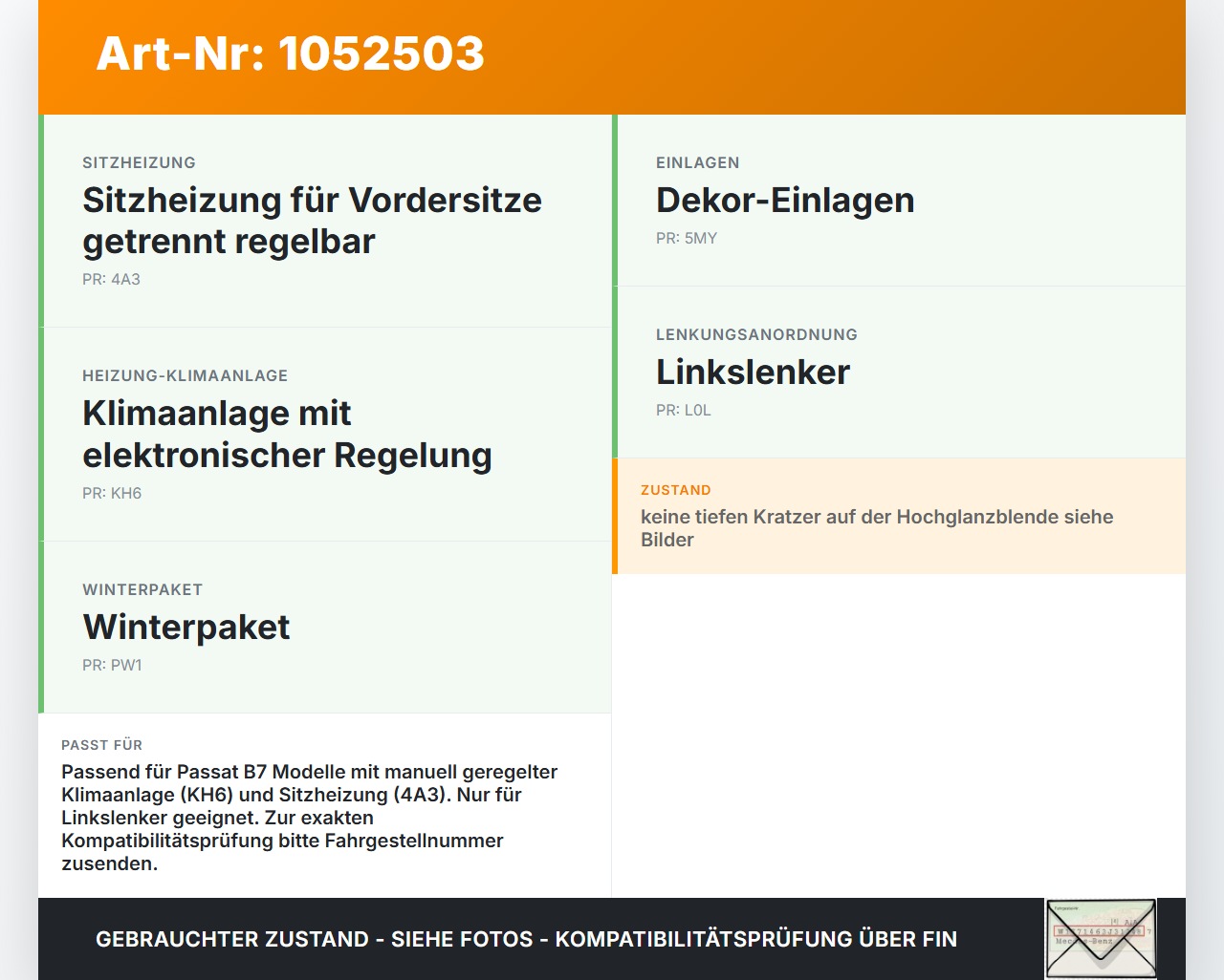 VW Passat 3C B7 10-14 Bedienteil Bedienelement Heizung Klimabedienteil VW Passat 3C B7 10-14 21.03.2011 7N0907426BH... Vorschau 3