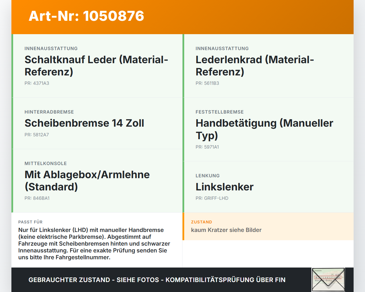 Hyundai Kona OS 17-20 Handbremshebel Hebel für Handbremse Bremshebel Hyundai Kona OS 17-20 03.08.2018 59710J9000TRY... Vorschau 3
