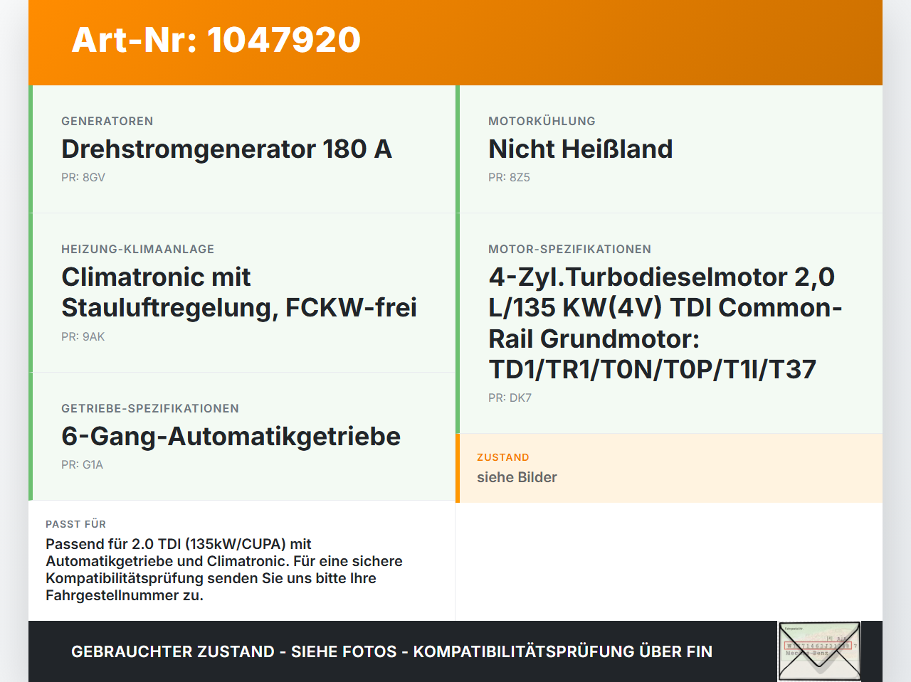 Skoda Octavia VRS III 5E 12-16 TDI 2,0 110KW Lüfter Ventilator f. Kühler Skoda Octavia VRS III 5E 12-16 18.12.2014... Vorschau 3