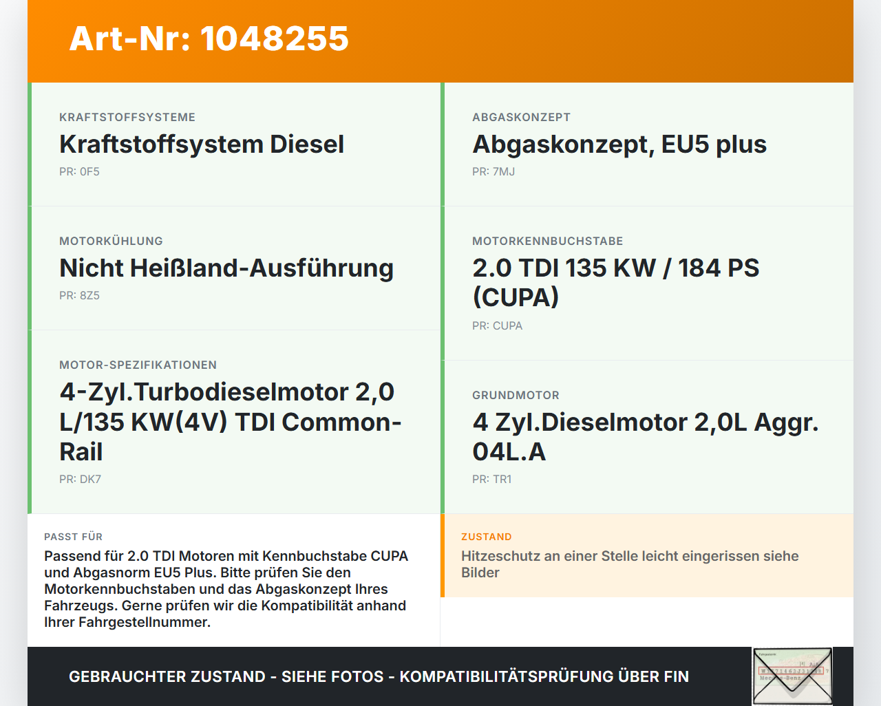 Skoda Octavia VRS III 5E 12-16 TDI 2,0 110KW Abgaskühlung Wärmetauscher für AGR Skoda Octavia VRS III 5E 12-16... Vorschau 3