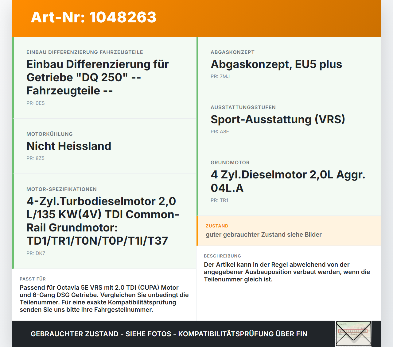 Skoda Octavia VRS III 5E 12-16 TDI 2,0 110KW Ansaugrohr Ladeluftschlauch Luftschlauch Pos.2 Skoda Octavia VRS III... Vorschau 3
